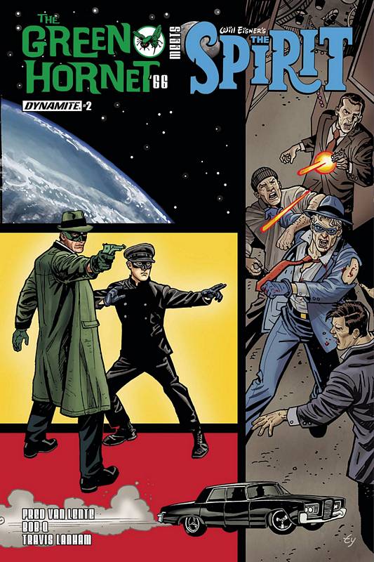 GREEN HORNET 66 MEETS SPIRIT #2 (OF 5) CVR A TEMPLETON  GREEN HORNET 66 MEETS SPIRIT #2 (OF 5) CVR A TEMPLETON