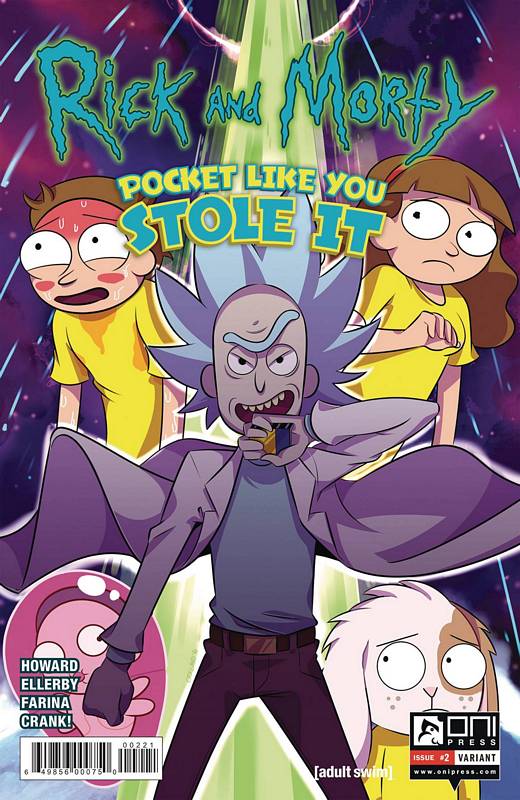 RICK & MORTY POCKET LIKE YOU STOLE IT #2 (OF 5) KIRKLAND VARIANT