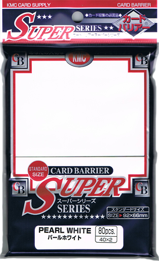 KMC STANDARD SUPER SLEEVES PEARL