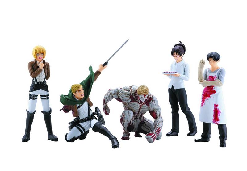 ATTACK ON TITAN CAPSULE TOYS SER 04