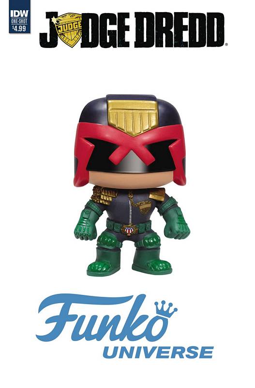 JUDGE DREDD FUNKO UNIVERSE FUNKO TOY VARIANT