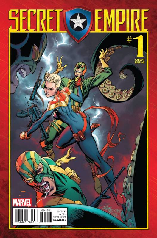 SECRET EMPIRE #1 (OF 9) 1:50 JS CAMPBELL VARIANT
