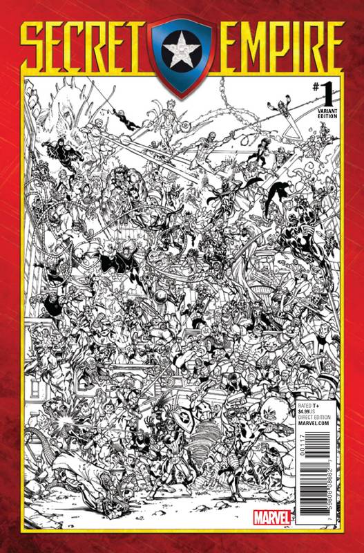 SECRET EMPIRE #1 (OF 9) BROOKS PREMIUM VARIANT