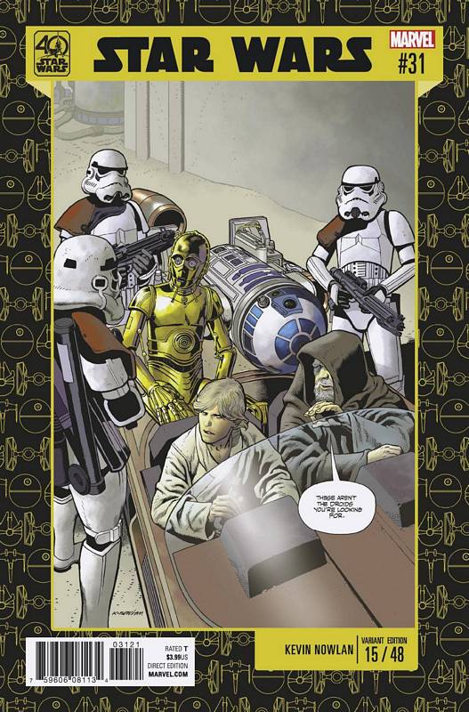 STAR WARS #31 LAND 40TH ANNIVERSARY VARIANT