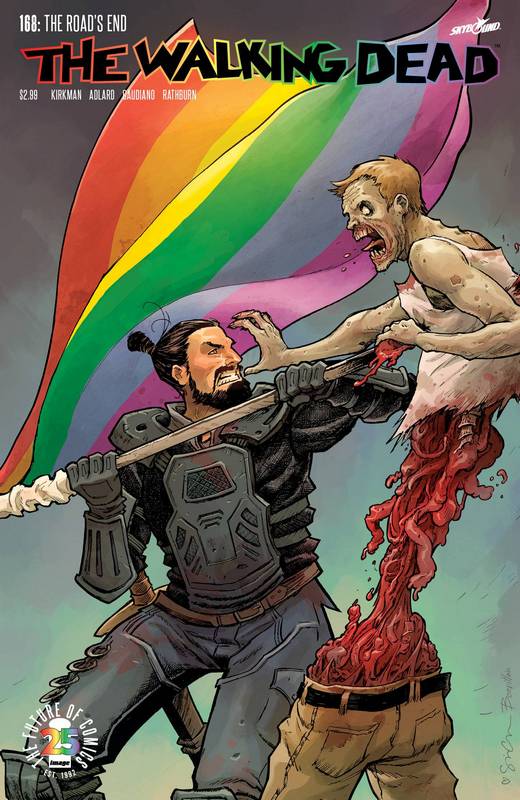WALKING DEAD #168 CVR B PRIDE MONTH VARIANT (MR)