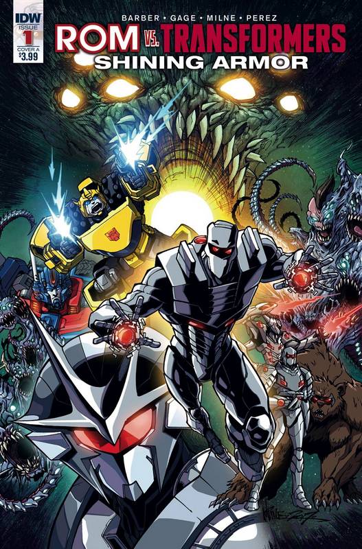 ROM VS TRANSFORMERS SHINING ARMOR #1 CVR A MILNE
