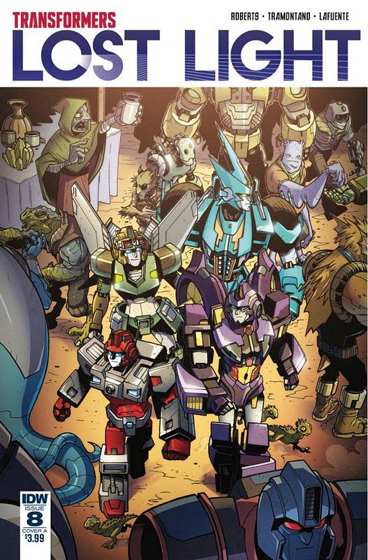 TRANSFORMERS LOST LIGHT #8 CVR A LAWRENCE