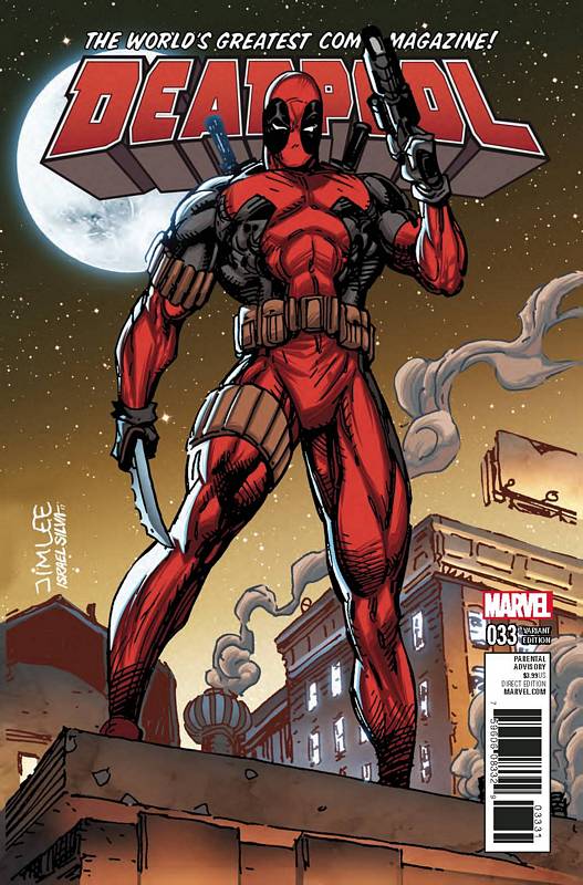 DEADPOOL #33 X-MEN CARD VARIANT SE