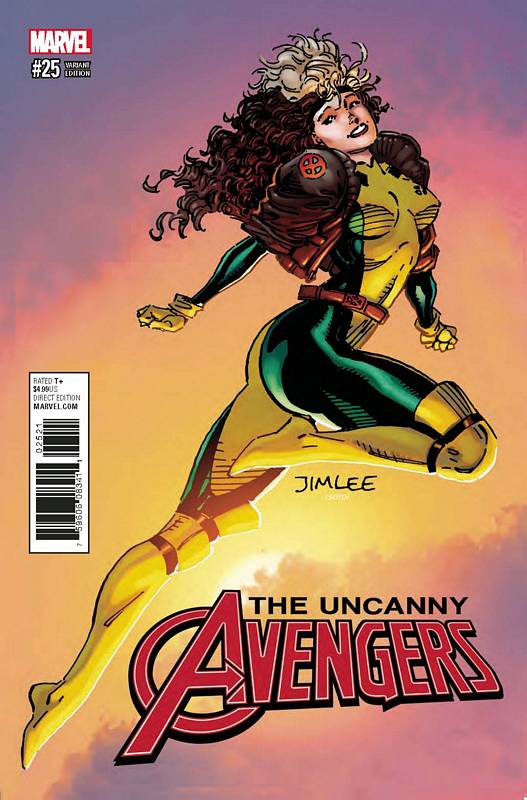 UNCANNY AVENGERS #25 X-MEN CARD VARIANT