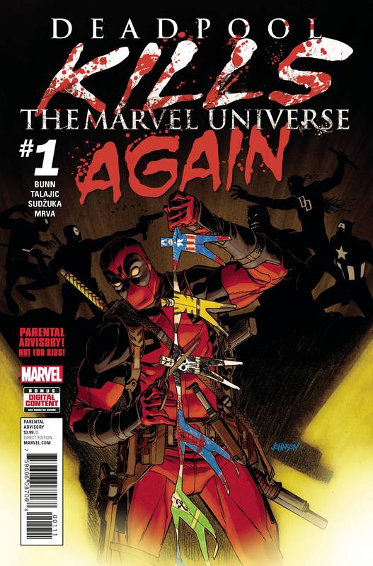 DEADPOOL KILLS MARVEL UNIVERSE AGAIN #1 WALSH VARIANT