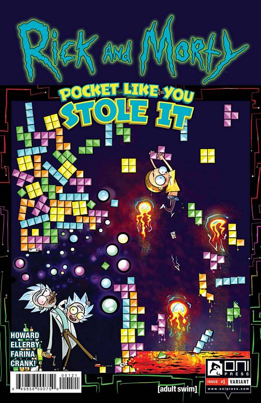 RICK & MORTY POCKET LIKE YOU STOLE IT #1 (OF 5) MAIN VARIANT