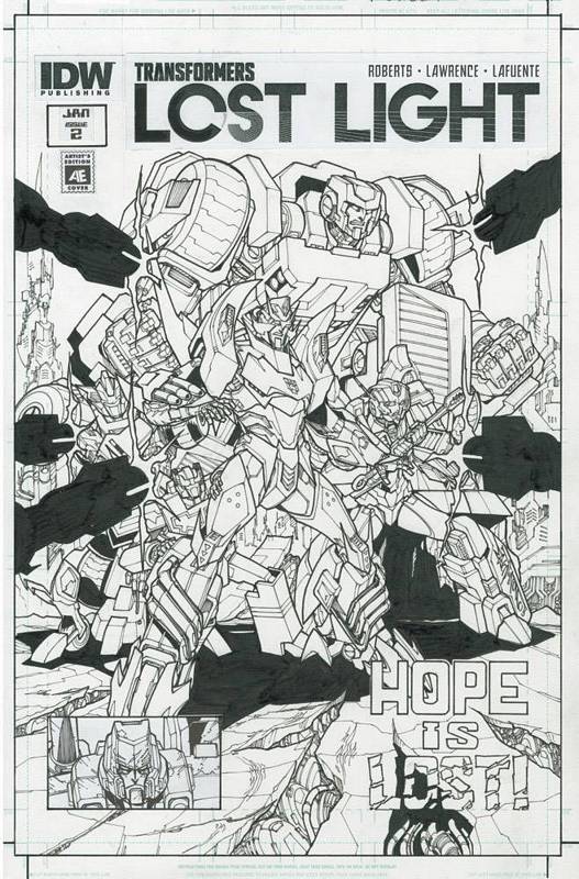 TRANSFORMERS LOST LIGHT #2 ARTIST ED VARIANT
