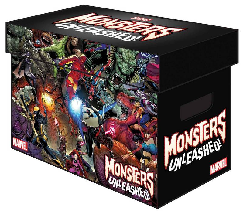 MARVEL GRAPHIC COMIC BOX MONSTERS UNLEASHED