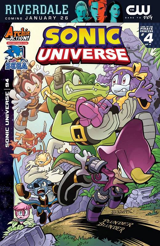 SONIC UNIVERSE #94 CVR A REG YARDLEY