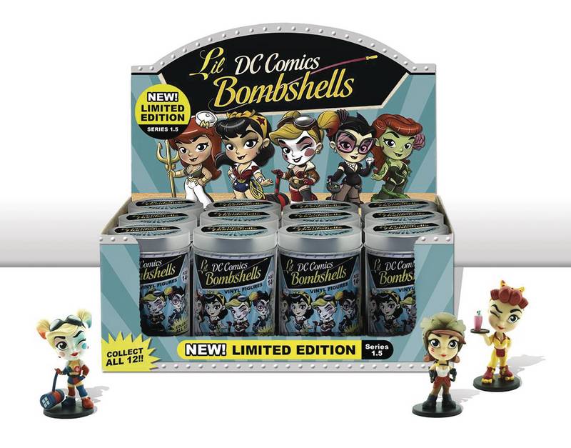 DC BOMBSHELLS MINI VINYL FIG SERIES 1-1/2 BMB