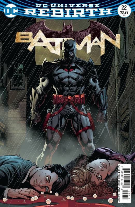 BATMAN #22 LENTICULAR VARIANT ED (THE BUTTON)