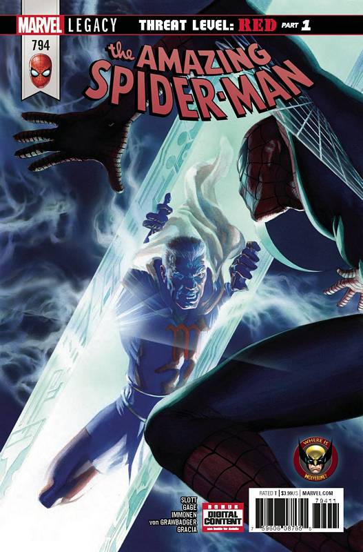 AMAZING SPIDER-MAN #794 LEG