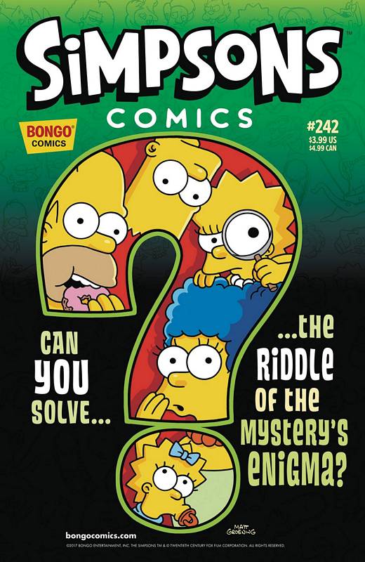 SIMPSONS COMICS #242