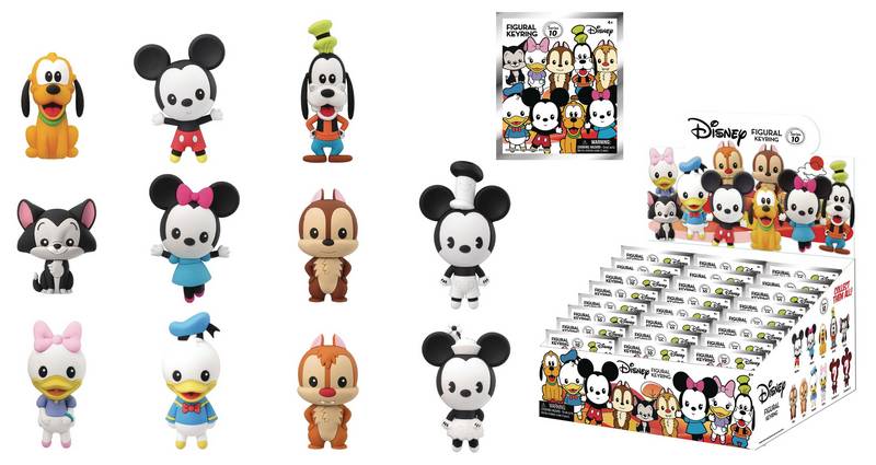 DISNEY SERIES 10 LASER CUT FIGURAL KEYRING BMB