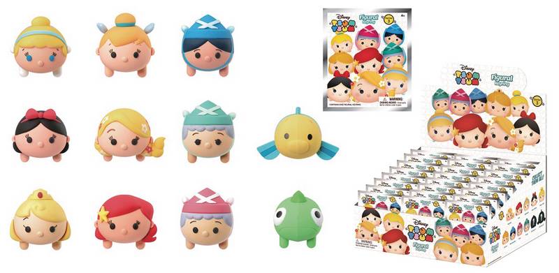 DISNEY TSUM TSUM SERIES 3 CUT FIGURAL KEYRING