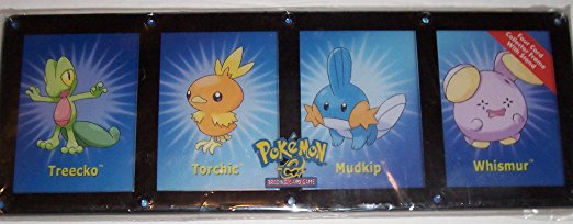 POKEMON 4 CARD COLLECTOR FRAME