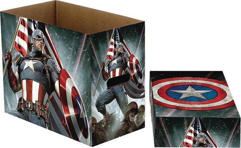 MARVEL COMICS CAPTAIN AMERICA STARS SHORT COMIC BOX