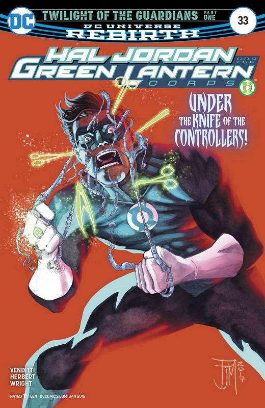 HAL JORDAN AND THE GREEN LANTERN CORPS #33 VARIANT ED