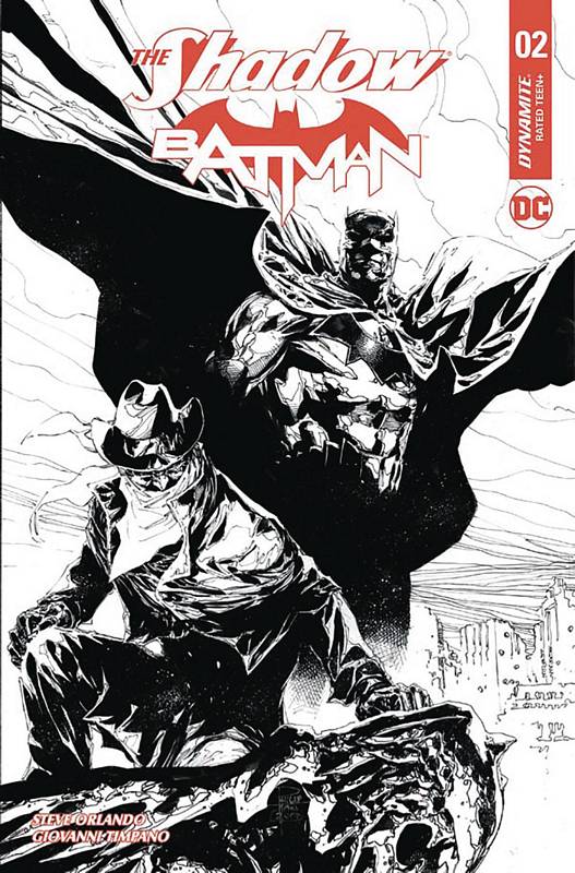 SHADOW BATMAN #2 (OF 6) CVR F 1:10 COPY TAN B&W VARIANT  SHADOW BATMAN #2 (OF 6) CVR F 1:10 COPY TAN B&W VARIANT