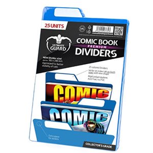 COMIC BOOK PREMIUM DIVDERS BLUE (25)