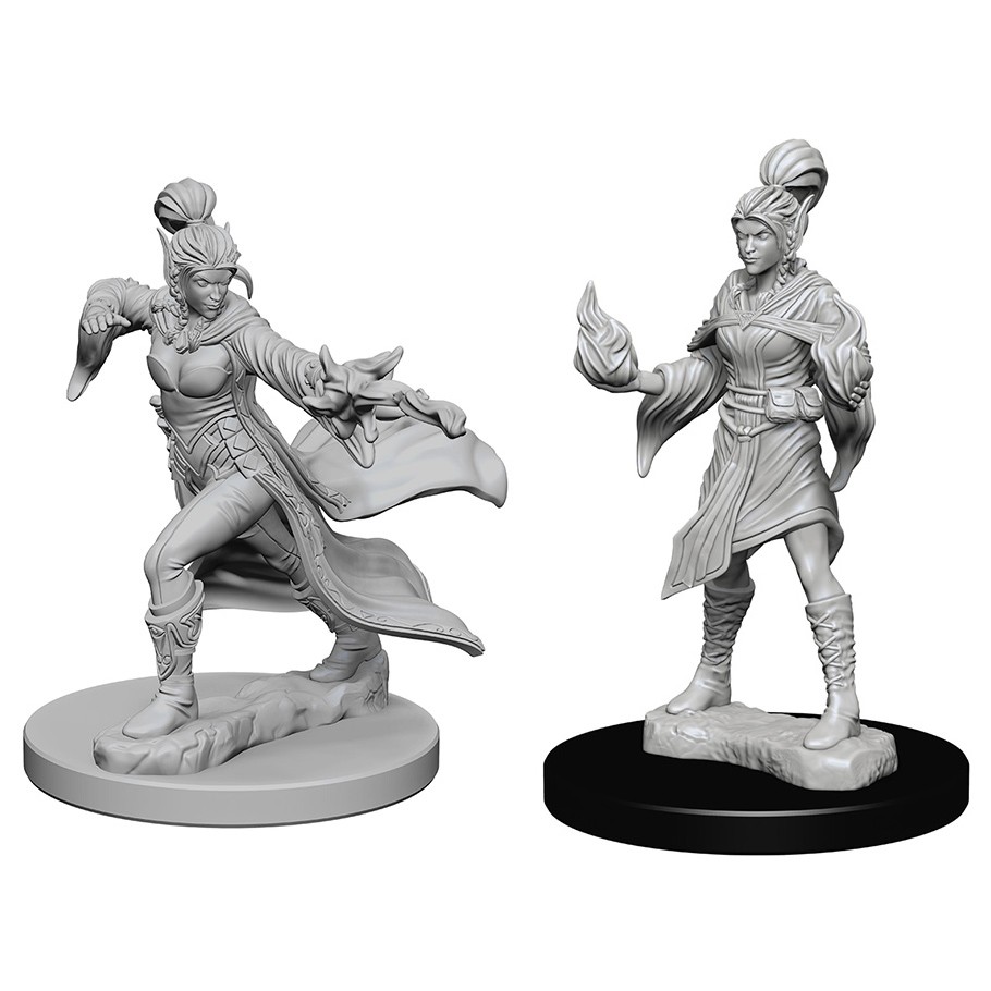 D&D PF DC: ELF FEMALE SORCERER