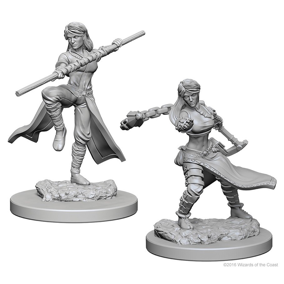 D&D NMU: Human Female Monk