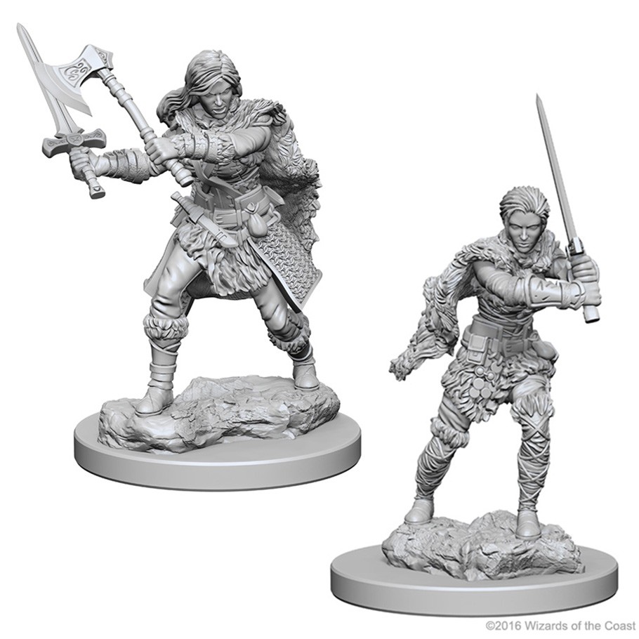 D&D NMU: HUMAN FEMALE BARBARIAN