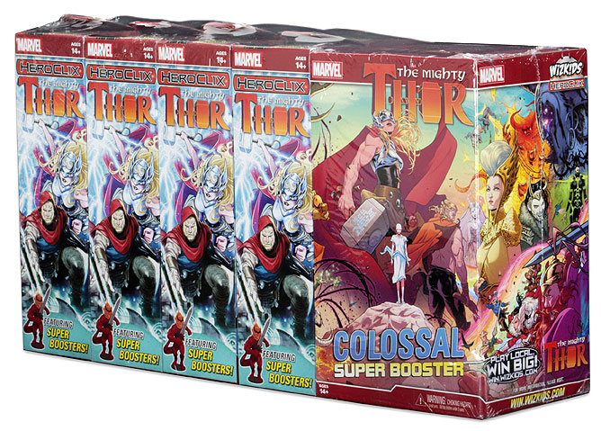 THE MIGHTY THOR HEROCLIX SUPER BOOSTER