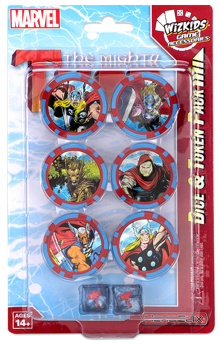 Marvel HeroClix: The Mighty Thor Dice and Token Pack