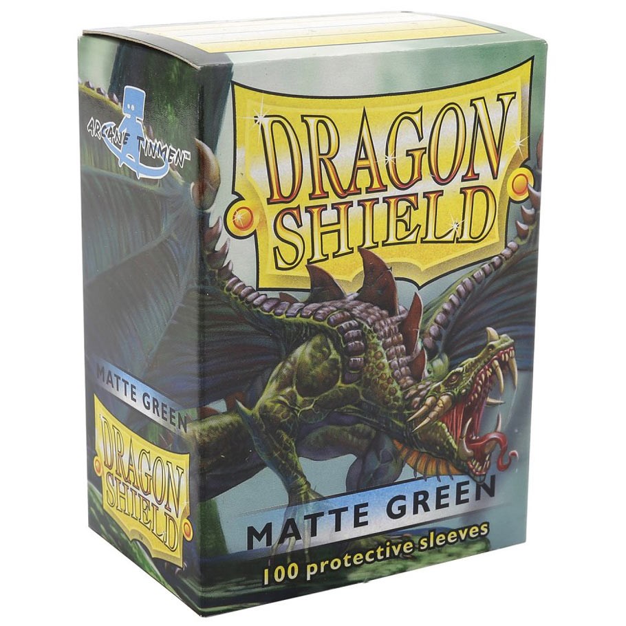 DRAGON SHIELDS GREEN MATTE