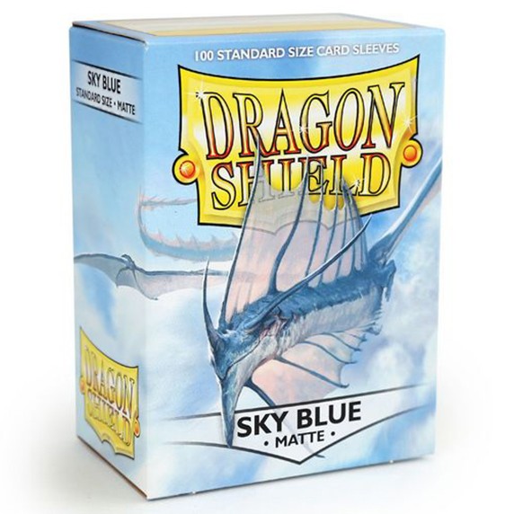 DRAGON SHIELDS SKY BLUE MATTE 100