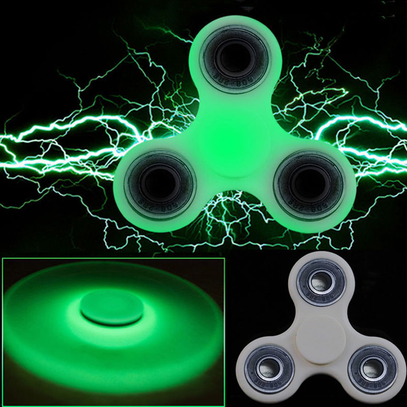 Luminous Hand Fidget Spinners (Glow in the dark)