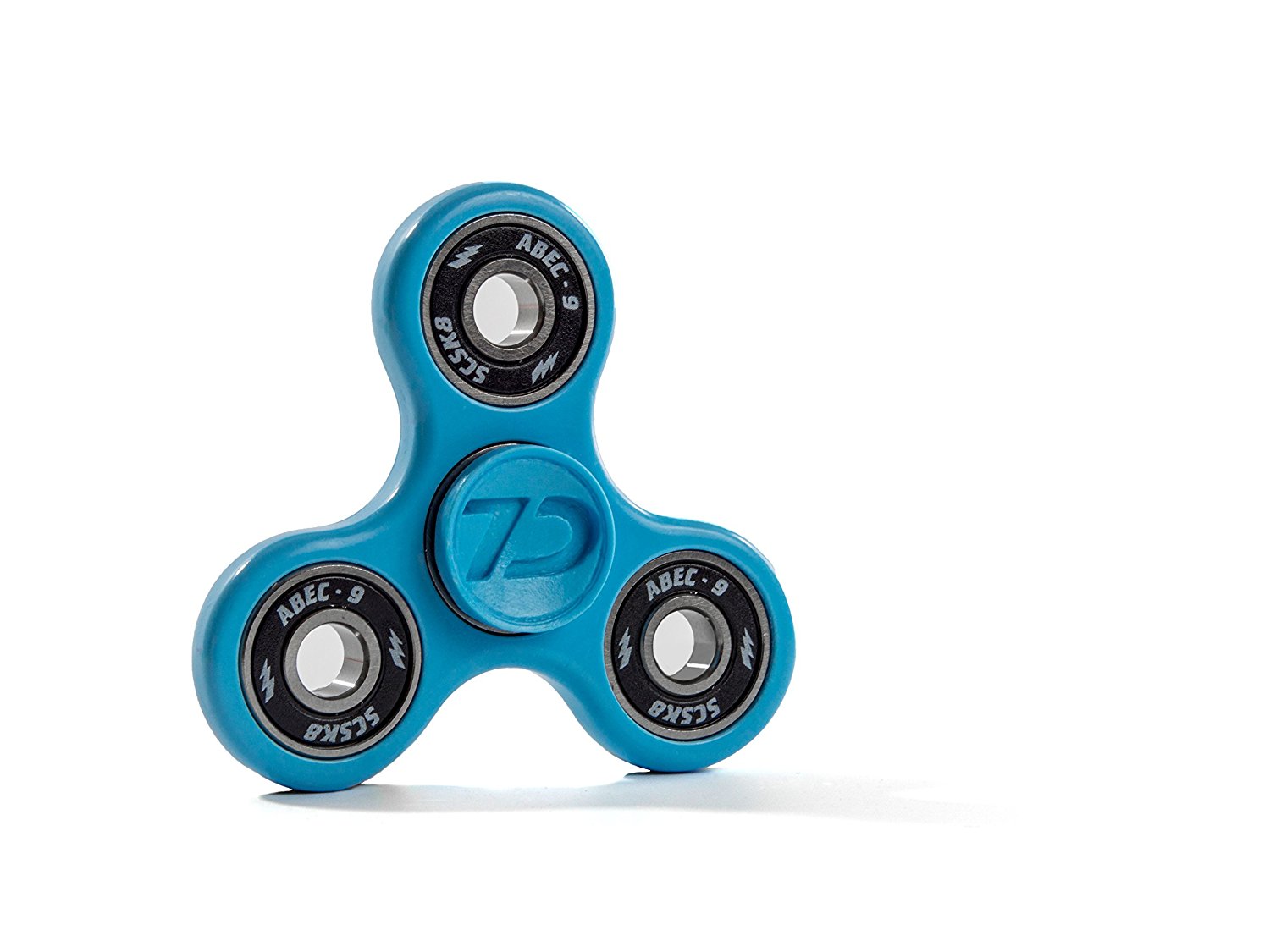 7D Tri-Spinner Premium Edition Tricks & Fidget Toy! Blue