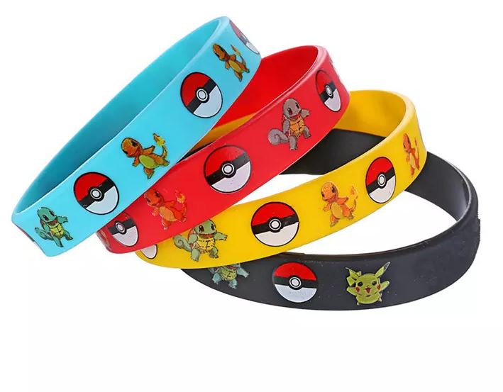 POKEMON GO SILICONE BRACELETS