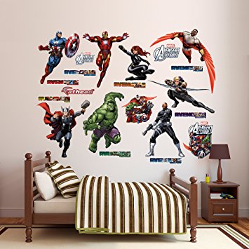 AVENGERS ASSEMBLE WALL DECALS