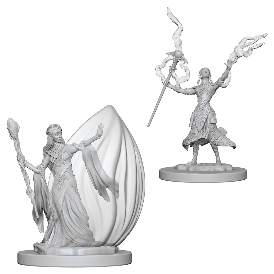 D&D NOLZUR'S MARVELOUS MINITURES ELF WIZARD
