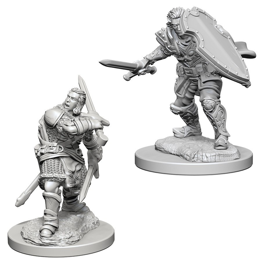 D&D NOLZUR'S MARVELOUS MINITURES HUMAN PALADIN