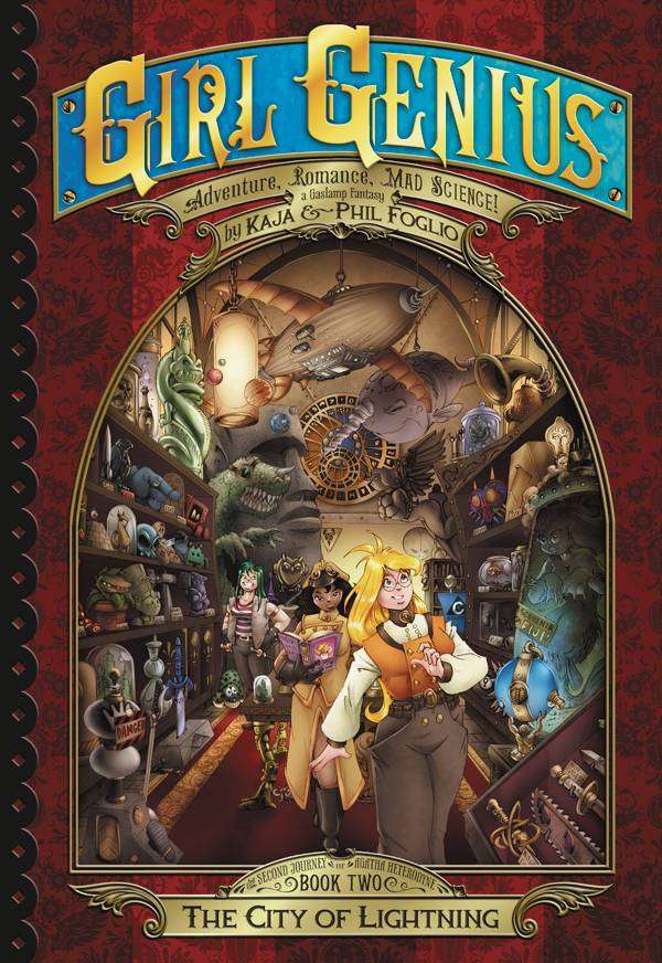 GIRL GENIUS SECOND JOURNEY HARDCOVER 02 CITY OF LIGHTNING