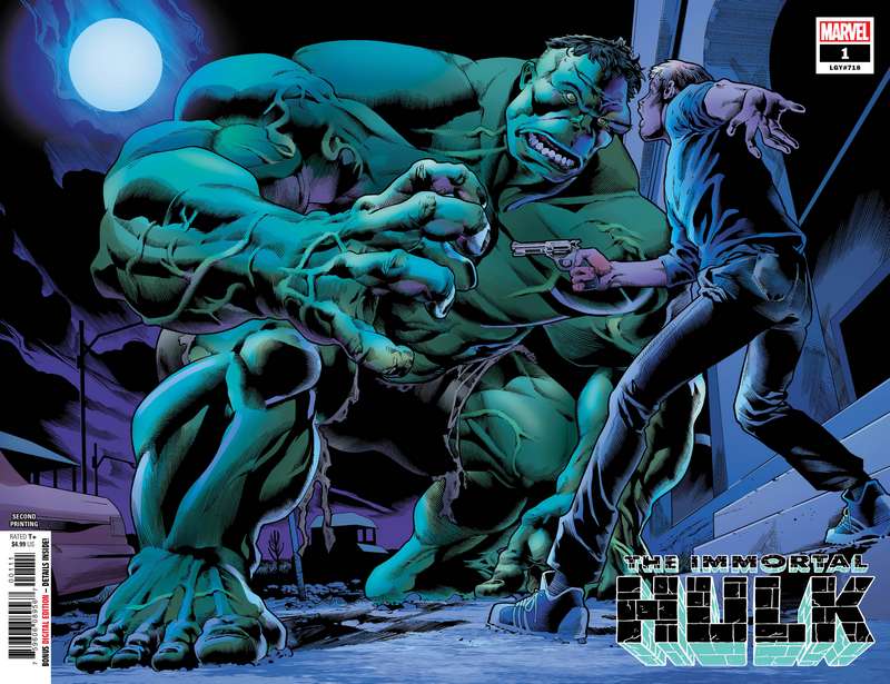 IMMORTAL HULK #1 2ND PTG BENNET VARIANT
