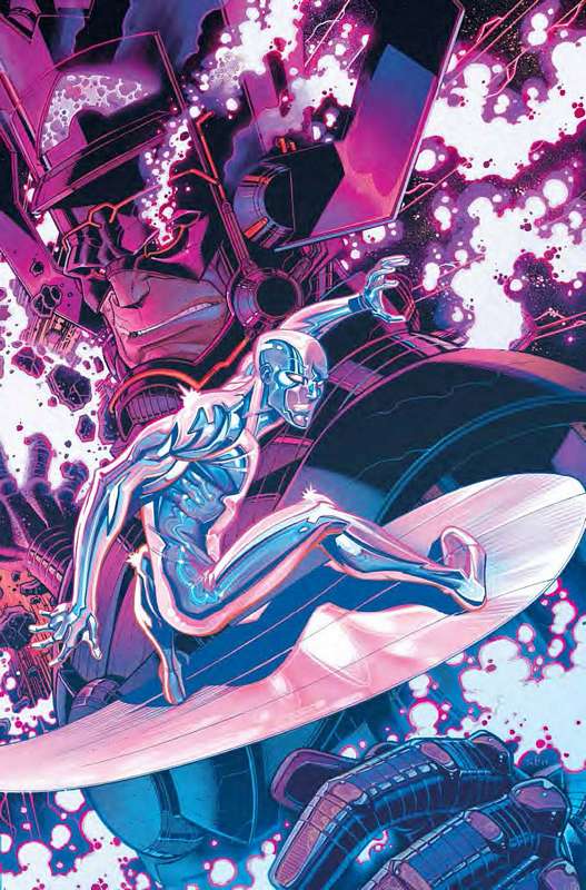 SILVER SURFER BLACK #1 (OF 5) 1:100 BRADSHAW VIRGIN VARIANT