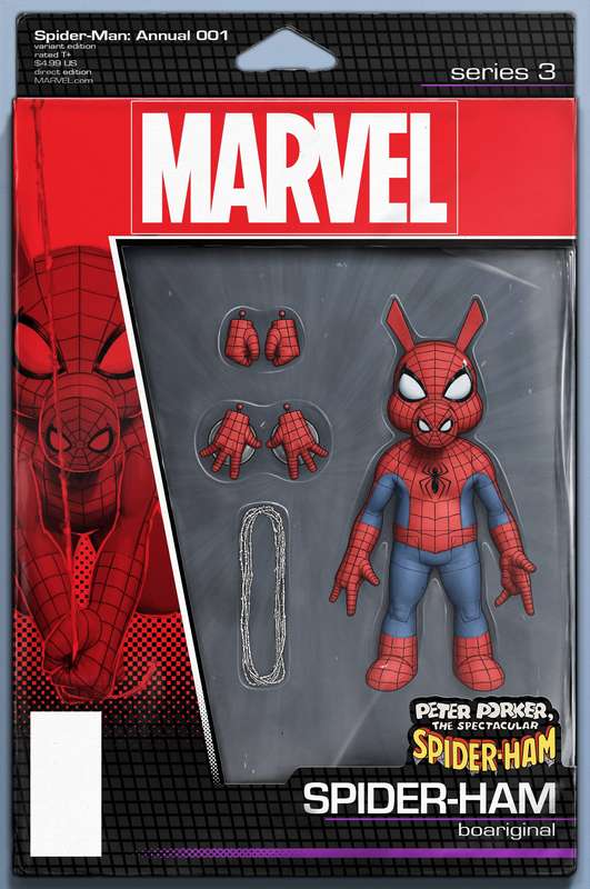 SPIDER-MAN ANNUAL #1 CHRISTOPHER ACTION FIGURE VARIANT