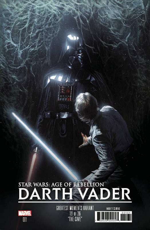 STAR WARS AOR DARTH VADER #1 DELLOTTO GREATEST MOMENTS VARIANT