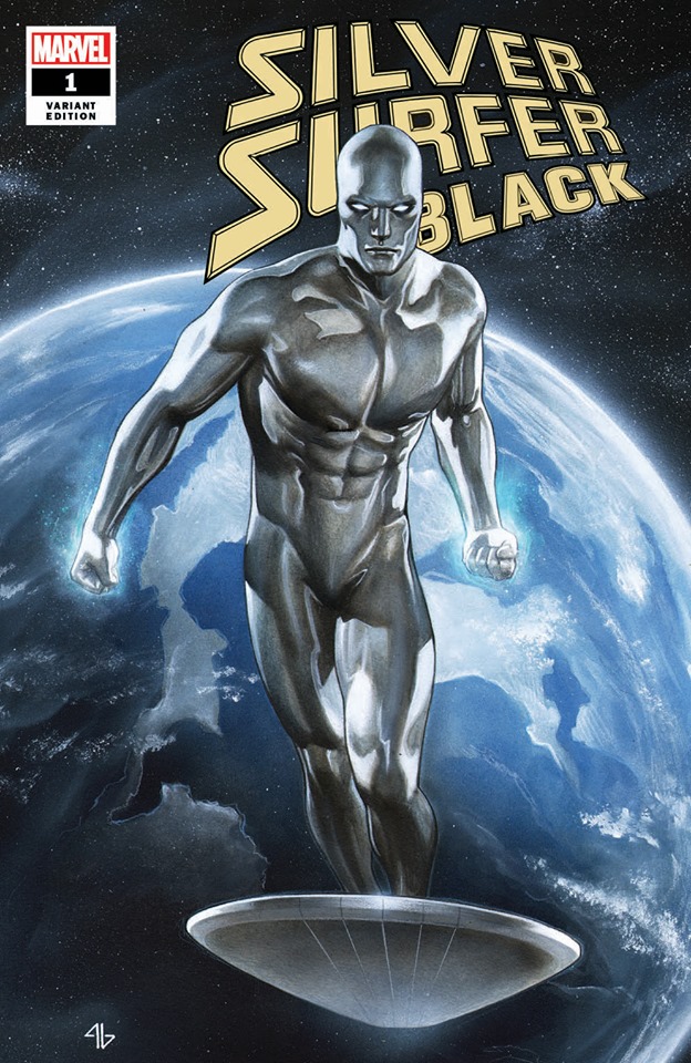 SILVER SURFER BLACK #1 (OF 5) GRANOV COMICSPRO VARIANT