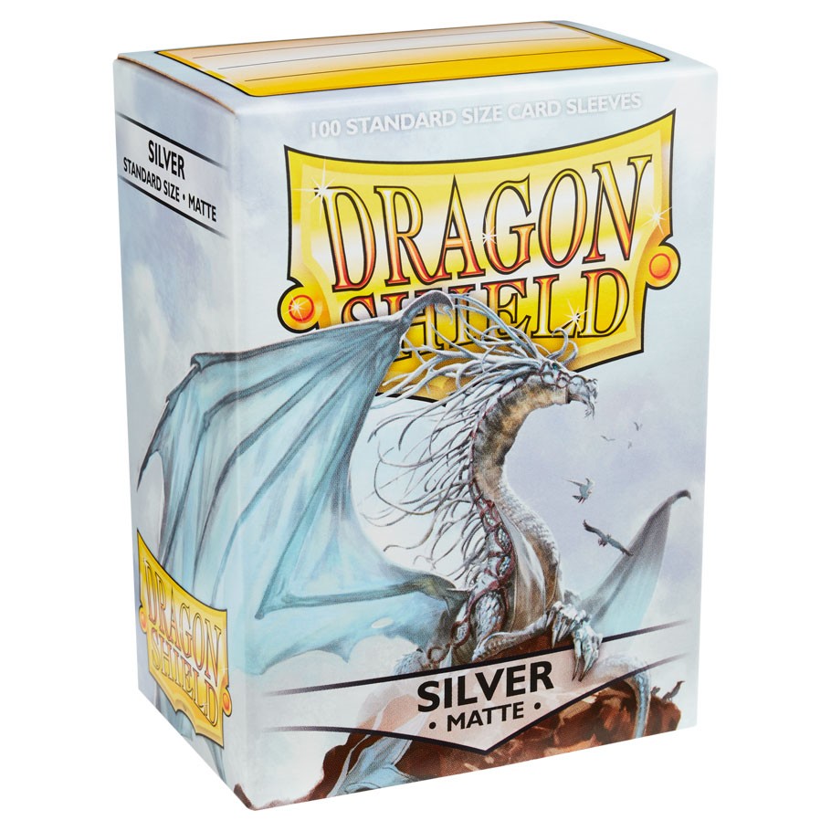 Dragon Shield Silver Matte 100