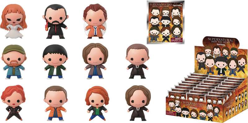 SUPERNATURAL LASER CUT FIGURAL KEYRING BMB